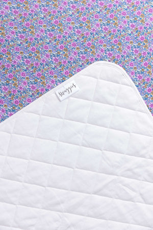 SNOW - DELUXE COT BLANKET