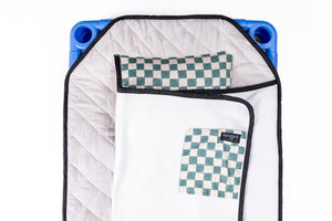 CHECKMATE DAYCARE BEDDING SWAGGIE